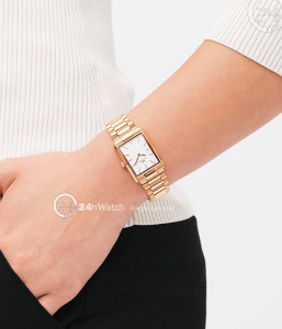 Đồng hồ Daniel Wellington Bound 3 Link Rose Gold DW00100699 - Nữ - Quartz (Pin) Dây Kim Loại - Chính Hãng - Size 32mm