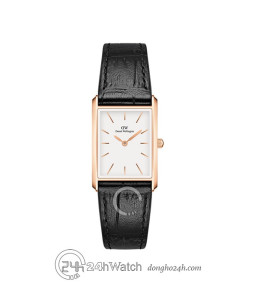 Đồng hồ Daniel Wellington Bound Black Crocodile DW00100693 - Nữ - Quartz (Pin) Dây Da - Chính Hãng - Size 32mm