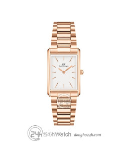 Đồng hồ Daniel Wellington Bound 3 Link Rose Gold DW00100699 - Nữ - Quartz (Pin) Dây Kim Loại - Chính Hãng - Size 32mm